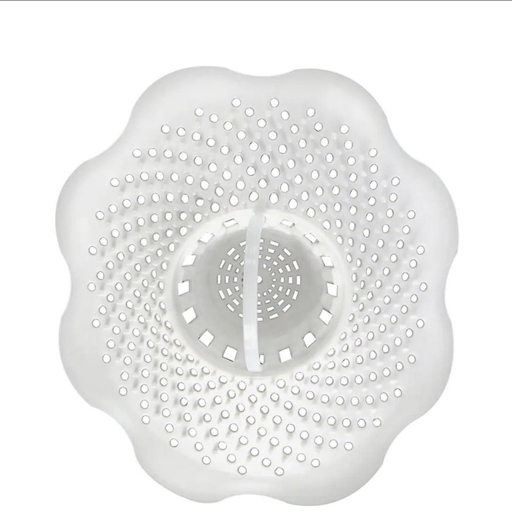 Danco 10306, Tub Protector Hair Cather and Strainer, Hair Drain Clog Prevention